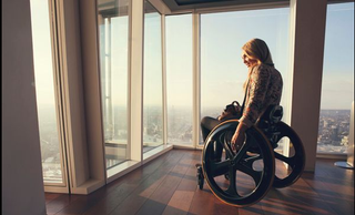 Illustration for article titled This Sleek Carbon Fiber Wheelchair Is What Professor X Would Use